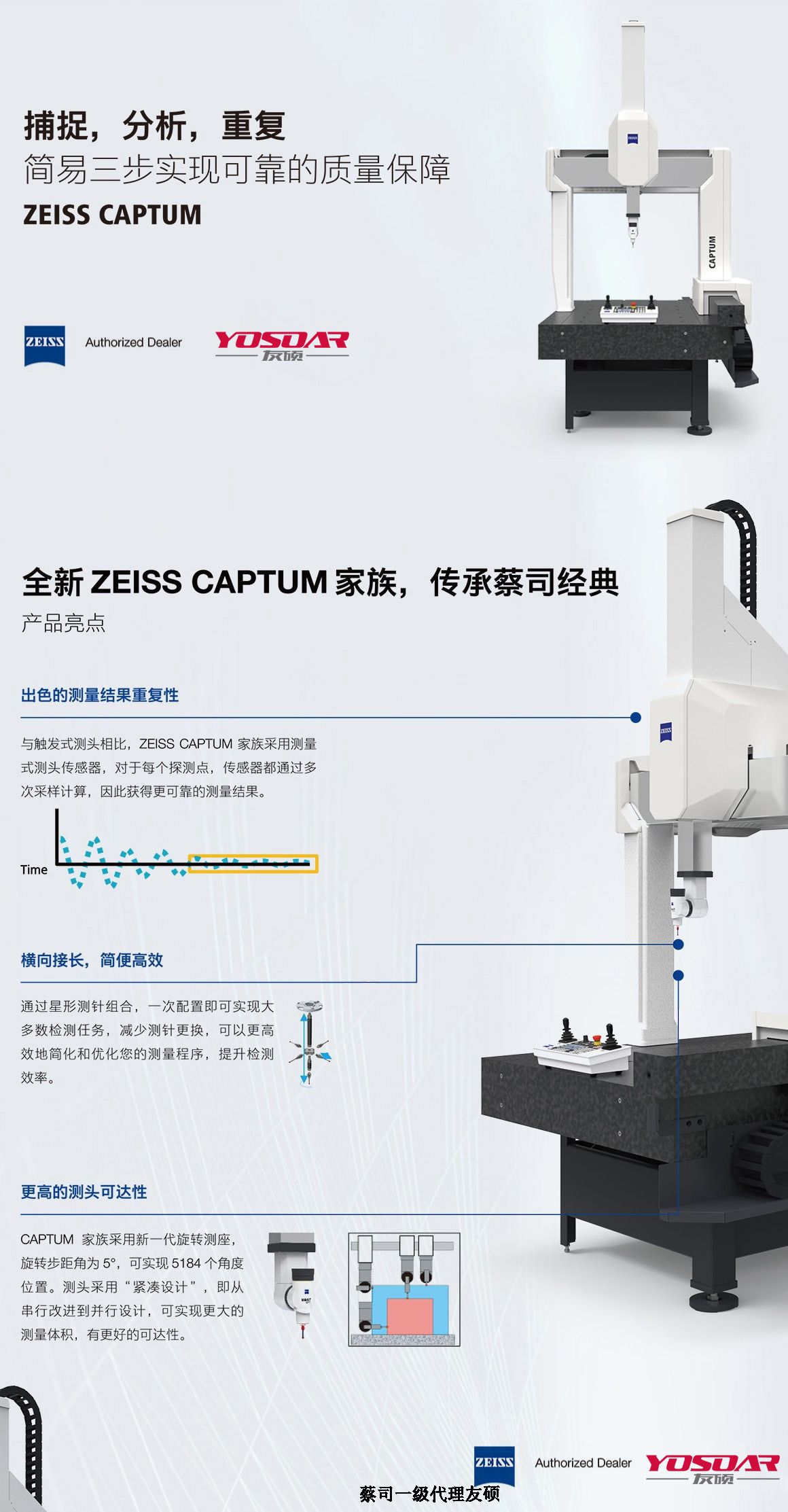 固原蔡司三坐标CAPTUM